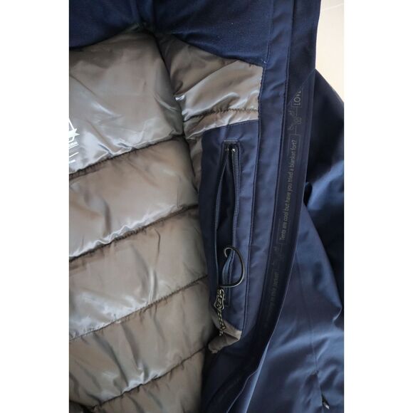 Moosejaw 7726183 Women's Sz M Midnight Blue Hooded Insulated Jacket - Picture 11 of 16